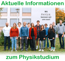 Zu den Informationen zum Physikstudium